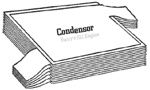 Condensor construction