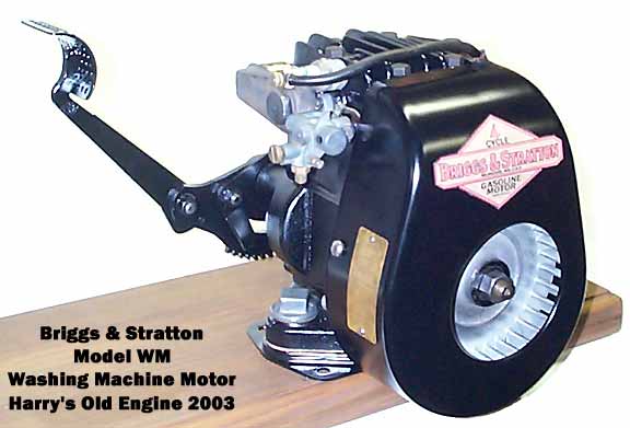 Briggs and Stratton WM front view