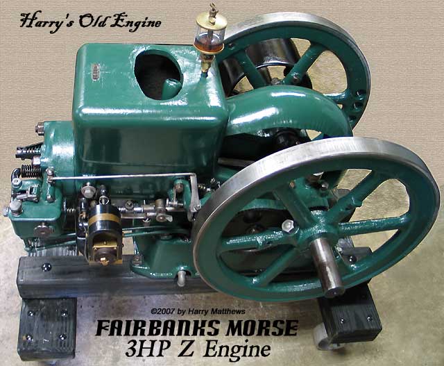 Fairbanks Morse Z Farm,Engine Decal 3 7/8 x 2 1/2" Gas Motor Flywheel Antique 