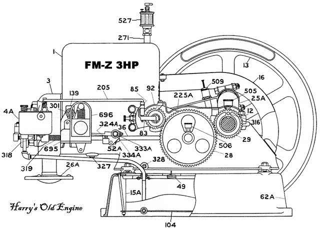 1 1/2 hp Fairbanks Morse Z Piston Ring Set 3.5 x 1/4 Gas Motor Hit Miss Engine 