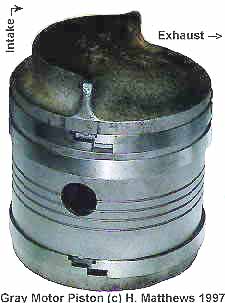 Gray Motor Piston