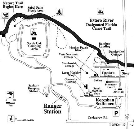 Map of Site